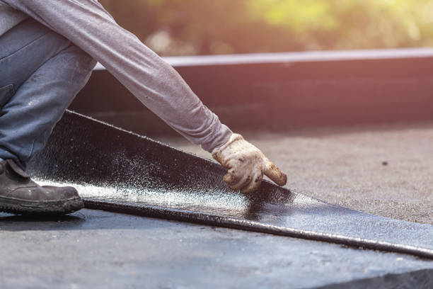Professional Interior Drainage System technician working in Eaton, IN